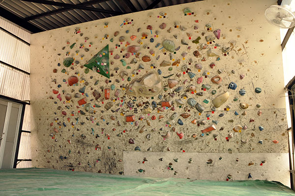 Indoor Bouldering Wall